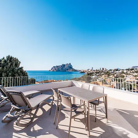 Villa Mar -vistas Al Mar- Andando A La Playa Calp
