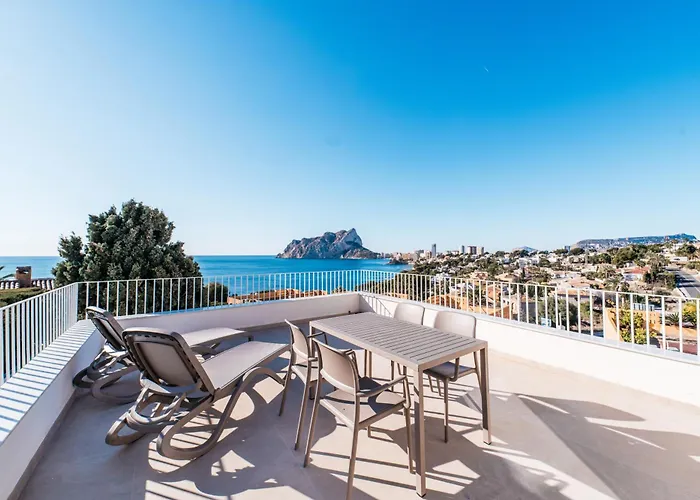 Villa Mar -vistas Al Mar- Andando A La Playa Calpe